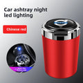 Car Ashtray Cigarette Butt Holder Container Accessories for Volvo XC40 XC60 XC90 S40 60 Portable One-Button Opening Car Ash Tray