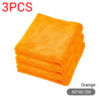 40X40cm Premium Microfiber Towels Car Care Washing Thicken Towel Car Detailing Drying Cloth Cleaning Tool Auto Wash Accessories