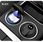 1PC Car Ashtray Creative Coffee Cup Ashtray With Lid LED Light Garbage Storage Container Car Interior Auto Decor Accessories