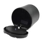 1PC Car Ashtray With LED Lamp Multi-Functional Ashtray Storage Jar For BMW Black Auto Interior Accessories