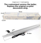 3/64 Color For Mercedes-Benz C/GLC class W205 X253 LHD Co-pilot Led Neon Ambient Light Passenger Atmosphere Lamp Dashboard 15-21