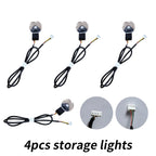 18 in 1 Symphony Full Colors Streamer Car LED Ambient Light Parts Replacement Accessories (3 wires 3 pins)