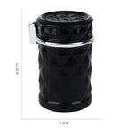 Car Cigarette Ashtray Cup With Lid With LED Light Portable Detachable Vehicle Ashtray Holder Cigarette Ashtray Auto Accessories