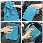 1PCS Car Washing towel Wash High-end Microfiber Towel Car Cleaning Drying Cloth Hemming Car Care Cloth Detailing Wash Towel