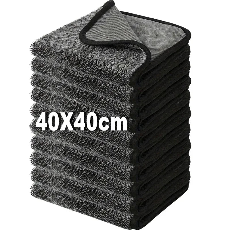 Microfiber Twist car wash towel Professional Car Cleaning Drying Cloth towels for Cars Washing Polishing Waxing Detailing