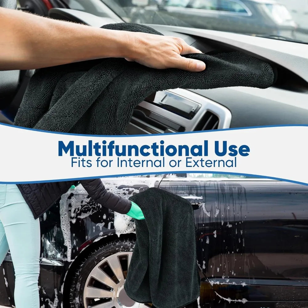 Microfiber Towels Car Vehicle Wash Cloth Auto Cleaning Drying Towel Ultra Fine Fiber Absorbent Car Window Glass Wash Towel