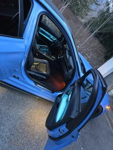 F30 F31 2 Colors Car Interior Door Trims Ambient Light LED Light Orange/Blue Color for Bmw 3 Series 2-color Ambient Light