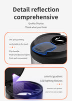 1PC Car Ashtray Creative Coffee Cup Ashtray With Lid LED Light Garbage Storage Container Car Interior Auto Decor Accessories