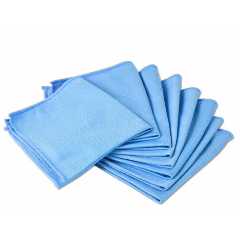 【MO】1Pcs Microfiber Towels Car Wash Drying Cloth Towel Household Cleaning Cloths Auto Detailing Polishing Cloth Home Clean Tools