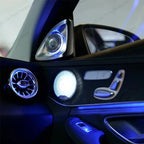 3/64 Colour Car LED Ambient Light for Mercedes-Benz C/GLC Class Coupe W205 C43 C63 X253 LED Door Speaker Cover Vents RetrofitSet