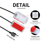 Led Car Foot Ambient Strip Light With USB Cigarette Auto Interior Ambient Decorative Lamps 12V Car Accessories