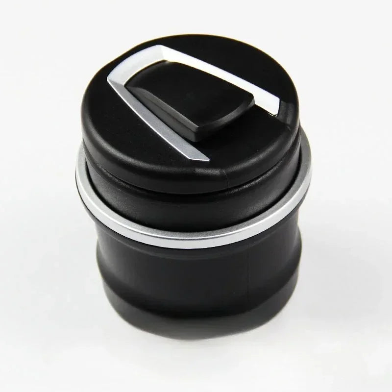 Portable Car Cigarette Ashtray Cup With LED Light Detachable One Touch Open Vehicle Ashtray Holder Ashtray Auto For BMW