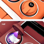 New Car Ashtray Creative Coffee Cup Style Car Ashtray with Lid 7 Color LED Light Metal Lining & ABS Shell Garbage Storage Cup