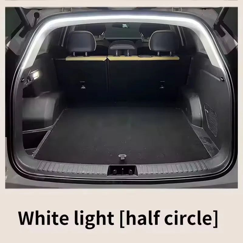 Car High Brightness Trunk Lighting Ambient Light Interior Decoration LED Wiring Free Automatic Sensing Tailgate Light Strip
