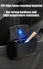 Universal Car Ashtray With Led Lights Auto Cigarette Smokeless Portable Ash Tray With Cover Creative Multi-function Car Supplies
